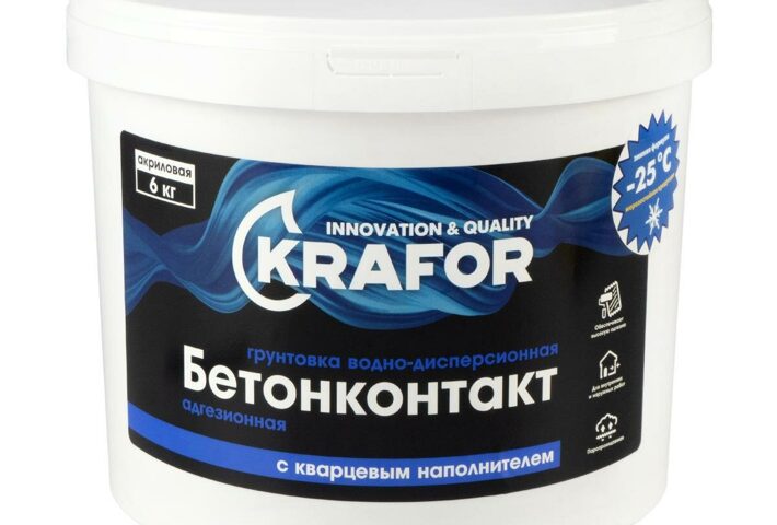 Бетоно-контакт 6кг KRAFOR 27341