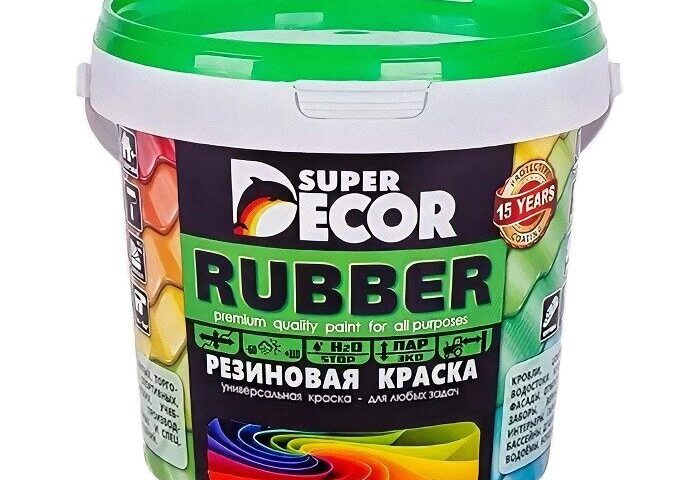 Резиновая краска 3кг SUPER DECOR 9 лесная сказка