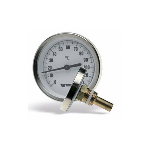 Термометр 80мм-50мм 1/2 120°С гориз. Watts