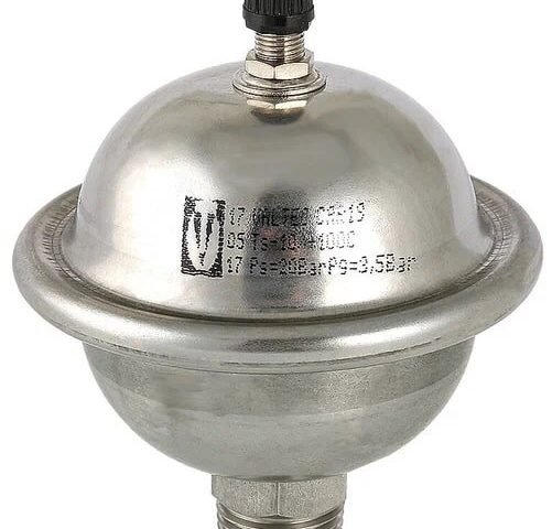 Гаситель гидроударов мембр. 0,162л нерж., VALTEC / VT.CAR19.I.04001
