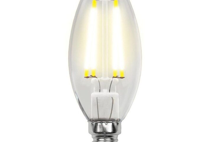 LED-C35-6W/WW/E14/CL PLS02WH Лампа светодиод. Uniel Sky 9507